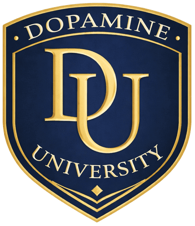 ドーパミン大学のエンブレム